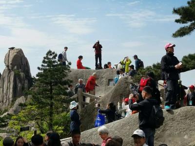 清明小長假第三天:黃山風景區優化管理措施 游覽秩序井然